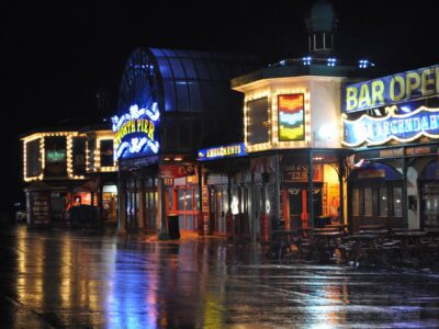 Your Blackpool Illuminations Photos. North Pier by night by Juliette Gregson