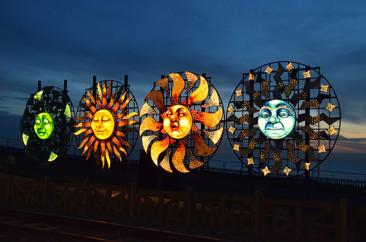 Daily Switch On Times for Blackpool Illuminations