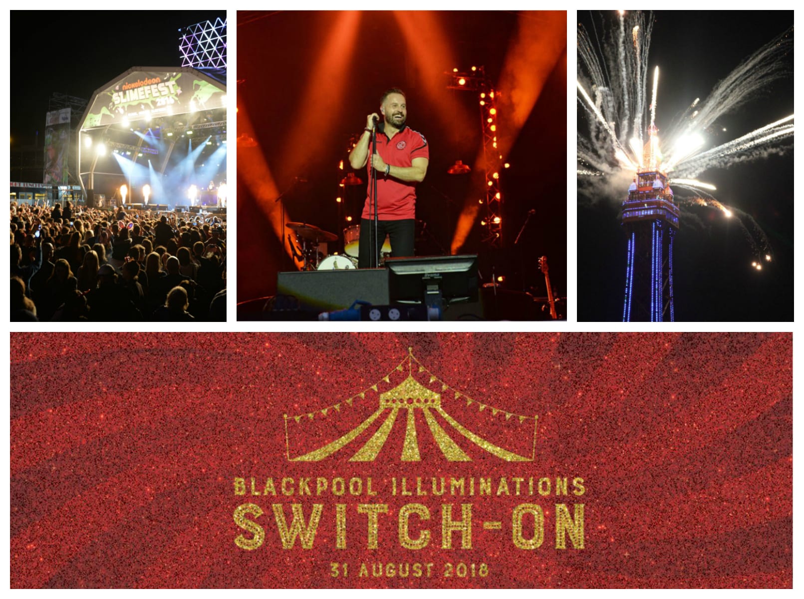 Blackpool Illuminations Switch On 2018 with Alfie Boe