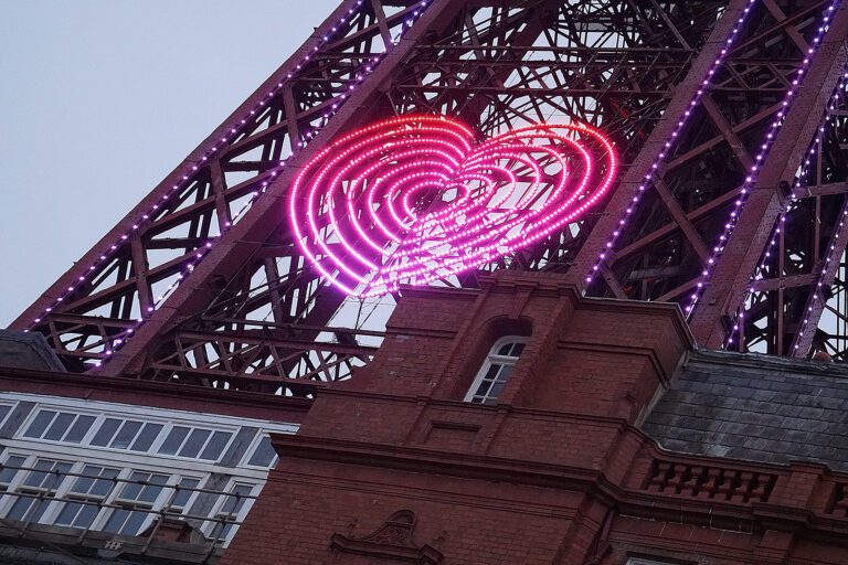 The heart of the Blackpool Tower