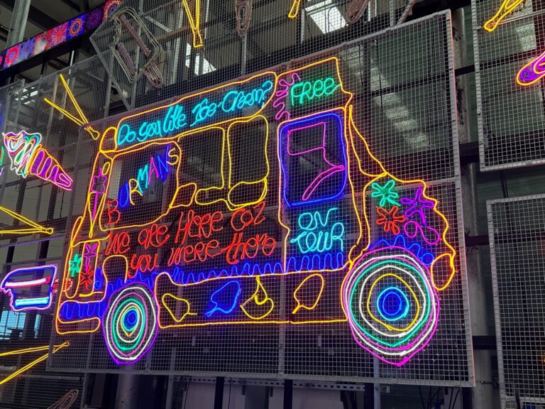 Lollies in Love with Light - new tableau at Blackpool Illuminations