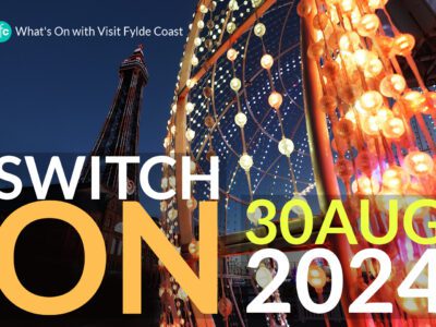 The Blackpool Illuminations 2024 Switch On is on 30 August and starts the season of events and Lights and the greatest free show on earth!