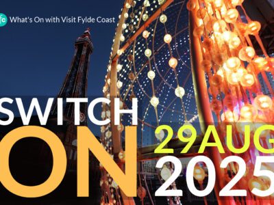 The Blackpool Illuminations 2025 Switch On is on 29 August and starts the season of events and Lights and the greatest free show on earth!